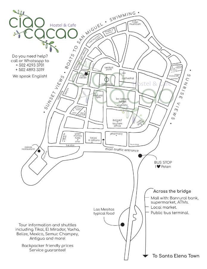Ciao Cacao Hostel & Vegan Cafe Flores Eksteriør bilde